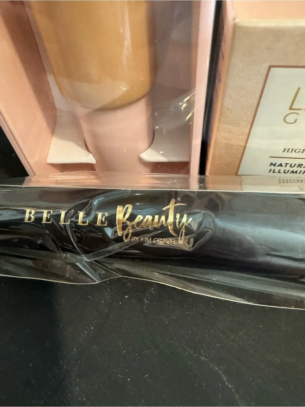 Laura Geller Better Than Baked, Baked Highlighter and Powder Brush